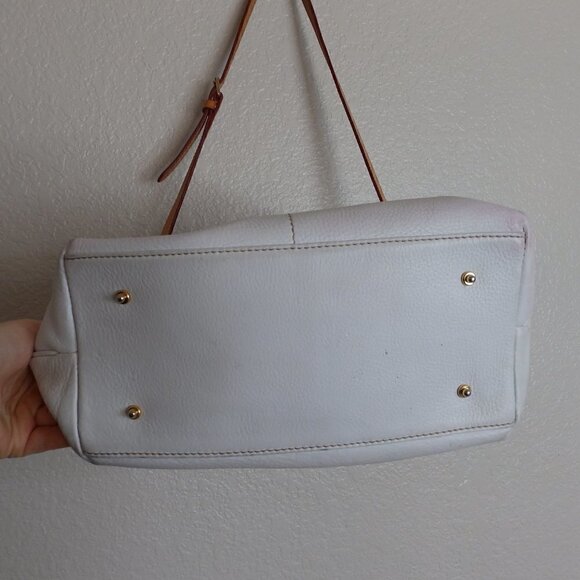 Dooney and Bourke Dillen double pocket peddle leather satchel - Picture 7 of 11